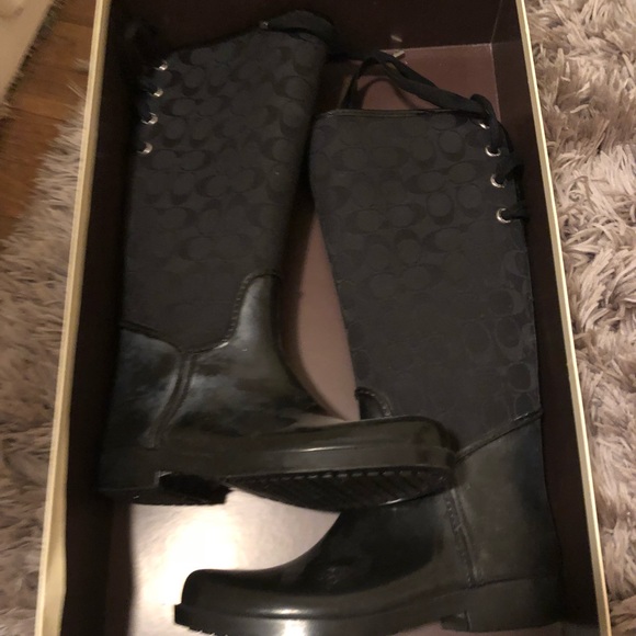 Coach rain boots - Picture 4 of 4